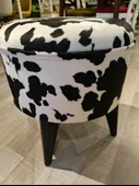 MERCAN MOBİLYA LEOPAR DESENLİ PUF BENCH - 2