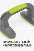 Kaymaz Tabanlı Push-Up Standı – Ev ve Salon Kullanımına Uygun Güçlü Destek Aparatı Yeşil thumbnail 3
