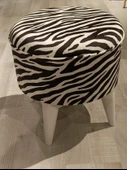 MERCAN MOBİLYA LEOPAR DESENLİ PUF BENCH - 5