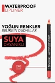 Flormar Yüksek Pigmentli & Mat Bitişli Suya Dayanıklı Dudak Kalemi 240 SUNSET thumbnail 3