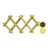 AHŞAP 10 KOLLU AKORDİYON DUVAR ASKISI (5284) thumbnail 2