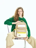 Pierre Cardin Okul Sırt Çantası Bej 07Pct185-Bj thumbnail 1