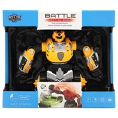 Birlik Oyuncak Savaşan Boksör Robotlar Sarı KLX700-15A thumbnail 1