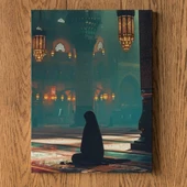 Namaz ve Huzur Tablosu İslami Tablo - 2