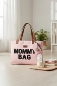 Panama Bag,Anne Bebek Bakım Çantası,Mommy Bag,Cüzdan Hediyeli, XL Büyük Boy, Essential Edit Serisi, Pudra - 1