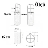 Mobilya Tekli Kanepe Koltuk Baza Yükseltme Ayağı Kayın Bej Renk Sert Plastik Ayak 15 cm thumbnail 5