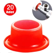 Yeni Nesil Tesisat Montaj Contası Musluk Sızdırmazlık Teflon Silikon Conta -20 Adet thumbnail 1