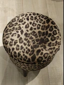 MERCAN MOBİLYA LEOPAR DESENLİ PUF BENCH - 4