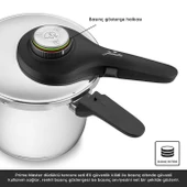 Jumbo Prime Master 6 Litre Düdüklü Tencere thumbnail 7