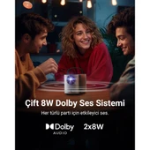 Anker Nebula Mars III Air 400 Lümen Full HD Wi-Fi Google Taşınabilir Projeksiyon Cihazı - OUTLET - 6