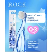 R.o.c.s Baby 0-3 Yaş Bebek Diş Fırçası Mavi - 1