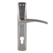 Kapı Kolu Nikel İnox Dış Kapı Kolu Yale Aynalı Sağa Sola Uygun Ön Arka Dış Kapısı 1 Takım thumbnail 3