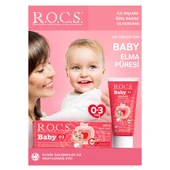 R.o.c.s Baby 0-3 Yaş Elma Püresi Diş Macunu 35ml - 1