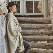 Karaca Home Conner Bej Püsküllü Throw Battaniye 130x170 cm thumbnail 1