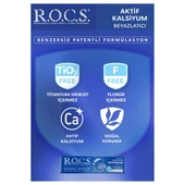 R.o.c.s Aktif Kalsiyum Beyazlatıcı Diş Macunu 94gr - 4