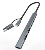 Inca IUTP-06TX 4 USB 3.0 + 2x USB 2.0 + Type-C + PD 100W   Çoklayıcı thumbnail 1