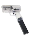 Birlik Oyuncak Tiim Şarjlı Tam Otomatik Susturuculu Mavi Glock Tabanca D2 thumbnail 3