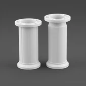 Mobilya Tezgah Dolap Yükseltici Yükseltme Ayağı Ayarlanabilir Plastik Ayak 4 Adet 12 Cm Beyaz thumbnail 5