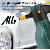 2L Yüksek Basınçlı Şarjlı Köpük Makinası Oto Yıkama Pompası Köpük Püskürtücü thumbnail 2