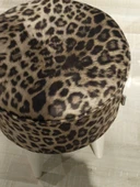MERCAN MOBİLYA LEOPAR DESENLİ PUF BENCH - 4