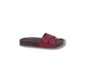 Parmi 21502 Kadın Kırmızı Çapraz Bant Günlük Kullanım Terlik thumbnail 1