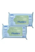 MUSTELA Cleansing Wipes x 60 İKİLİ ÖZEL PAKET - 1