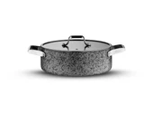 Brioni Stone-H İndüksiyon Tabanlı Çizilmez Basık Tencere - 26 cm thumbnail 1