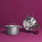 Fissler Pure Collection Çelik Kapak 9 Parça Tencere Seti thumbnail 2