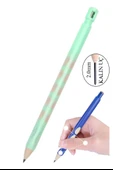 Kalın Uçlu Versatil Kalem 2.0 mm Açık Yeşil 1 Adet ve 2.0 Mm Kalın Uç Kırmızı 2 Adet Kalın Uçlu Mekanik Kalem thumbnail 2