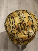 MERCAN MOBİLYA LEOPAR DESENLİ PUF BENCH - 1