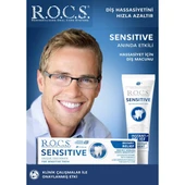 R.o.c.s Sensitive Relief Hassasiyete Karşı Florürsüz Diş Macunu 75ml - 1
