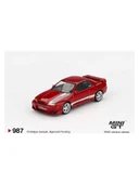 Mini GT 1/64 Nissan Skyline Gt-R (R32) Veilside Combat C-I Gem Red 987 thumbnail 2
