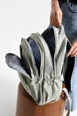 Bolsas Kadın Okul Sırt Çanta Açık Gri 1087 thumbnail 3