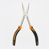 Uzun Düz Kargaburun Pense 11 İnç Profesyonel İnce Uçlu El Aleti Elektrikçi Hobi Atölye Kullanımı thumbnail 1