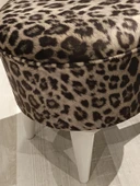 MERCAN MOBİLYA LEOPAR DESENLİ PUF BENCH - 3