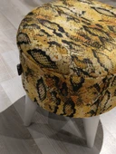 MERCAN MOBİLYA LEOPAR DESENLİ PUF BENCH - 4
