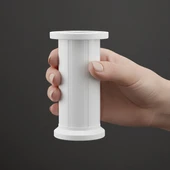 Mobilya Tezgah Dolap Yükseltici Yükseltme Ayağı Ayarlanabilir Plastik Ayak 4 Adet 12 Cm Beyaz thumbnail 4