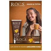 R.o.c.s Kahve & Tütün Lekelere Karşı Diş Macunu 60ml - 1