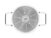 Fissler Adamant® Cam Kapaklı Sığ Tencere - 24 cm thumbnail 4