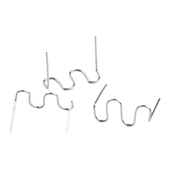 Schulzz 100 Adet 0.8mm Tampon Plastik Parça Tamir İçin Zımba Teli - 2