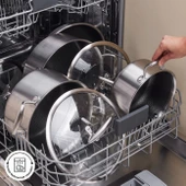 Karaca Powersteel 5Ply 316+ İndüksiyon Tabanlı 7 Parça Çelik Tencere Seti thumbnail 9