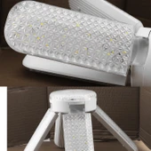 Dört Pervaneli Tasarruflu Ampul 60 W Led Lamba Beyaz E27 Duy 5400 Lümen Uzun Ömürlü 220 Volt 1 Adet thumbnail 6