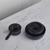 Karaca Biodiamond Smart Clip İndüksiyon Tabanlı 9 Parça Tencere Seti thumbnail 5