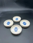 Handmade Fatima 4 lü Sosluk Çerezlik - 1