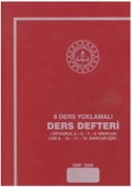 Gülpaş Ders Defteri Yoklamalı Plastik Kapak 8.Ders 25x35 cm   5-6-7-8-9-10-11-12 sınıflar - 1
