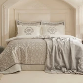 Karaca Home Grace 8 Parça Çift Kişilik Çeyiz Seti Gri thumbnail 1