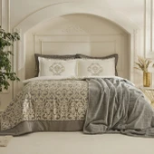 Karaca Home Grace 8 Parça Çift Kişilik Çeyiz Seti Antrasit - 1