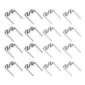 Schulzz 100 Adet 0.8mm Tampon Plastik Parça Tamir İçin Zımba Teli - 3