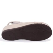 Dagoster DZA37-1817 Bej Günlük Ortopedik Kadın Sandalet thumbnail 4