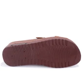 Dagoster DZA37-3001 Taba  Günlük Ortopedik  Kadın Terlik - 4